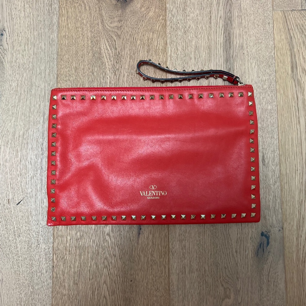 Valentino Rockstar Clutch